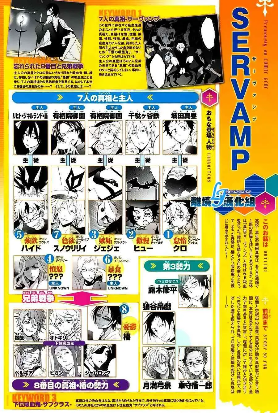 Servamp 64话 第3页