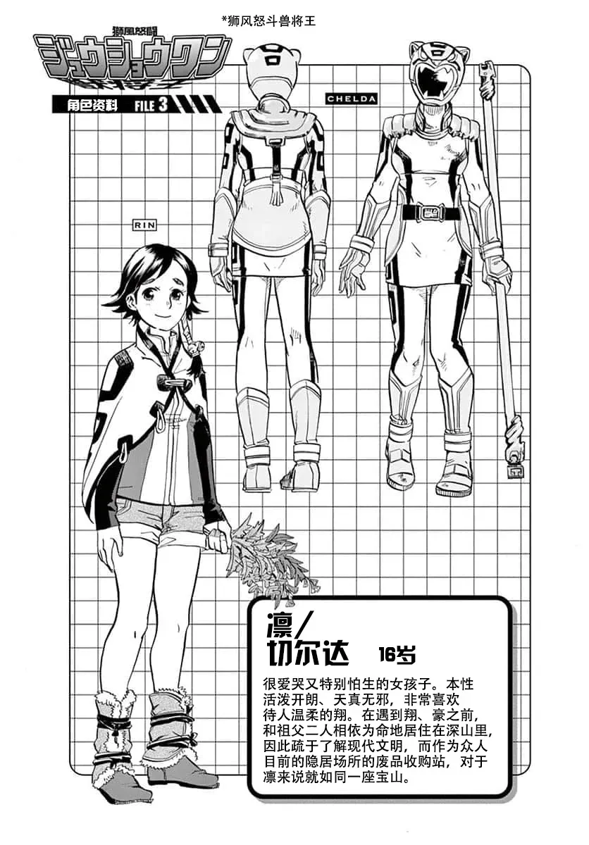 特摄GAGAGA 兽将王人物设定2（剧中剧人物设定2） 第1页