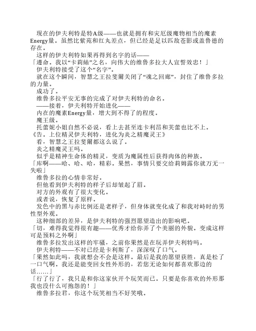 关于我转生成为史莱姆的那件事-轻小说 第11卷 第134页