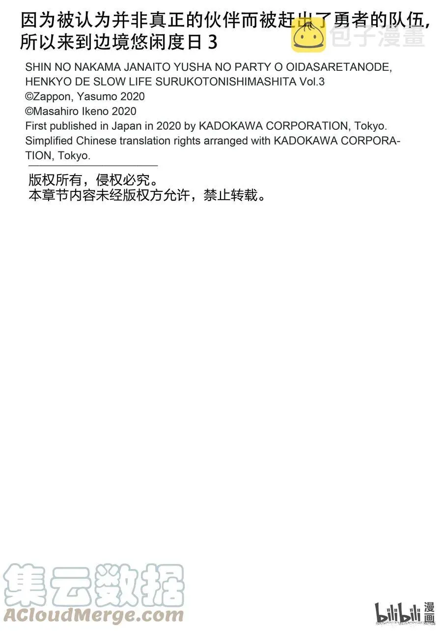 因为被认为并非真正的伙伴而被赶出了勇者的队伍，所以来到边境悠闲度日 15 第15话 第25页