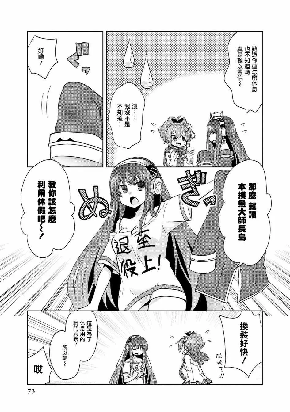 碧蓝航线官方漫画 两人的休假 第3页