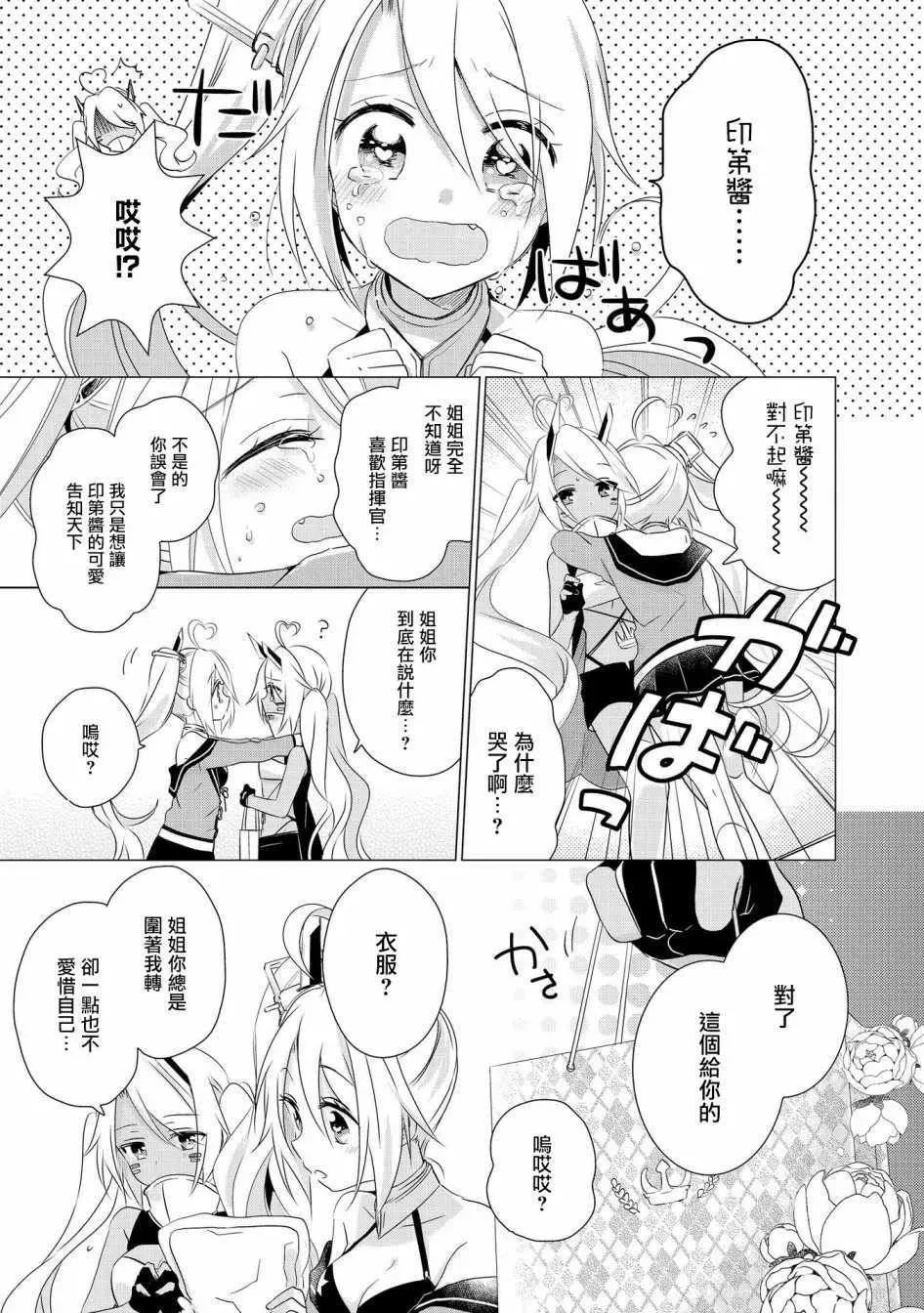 碧蓝航线官方漫画 印第酱 LOVE 第5页