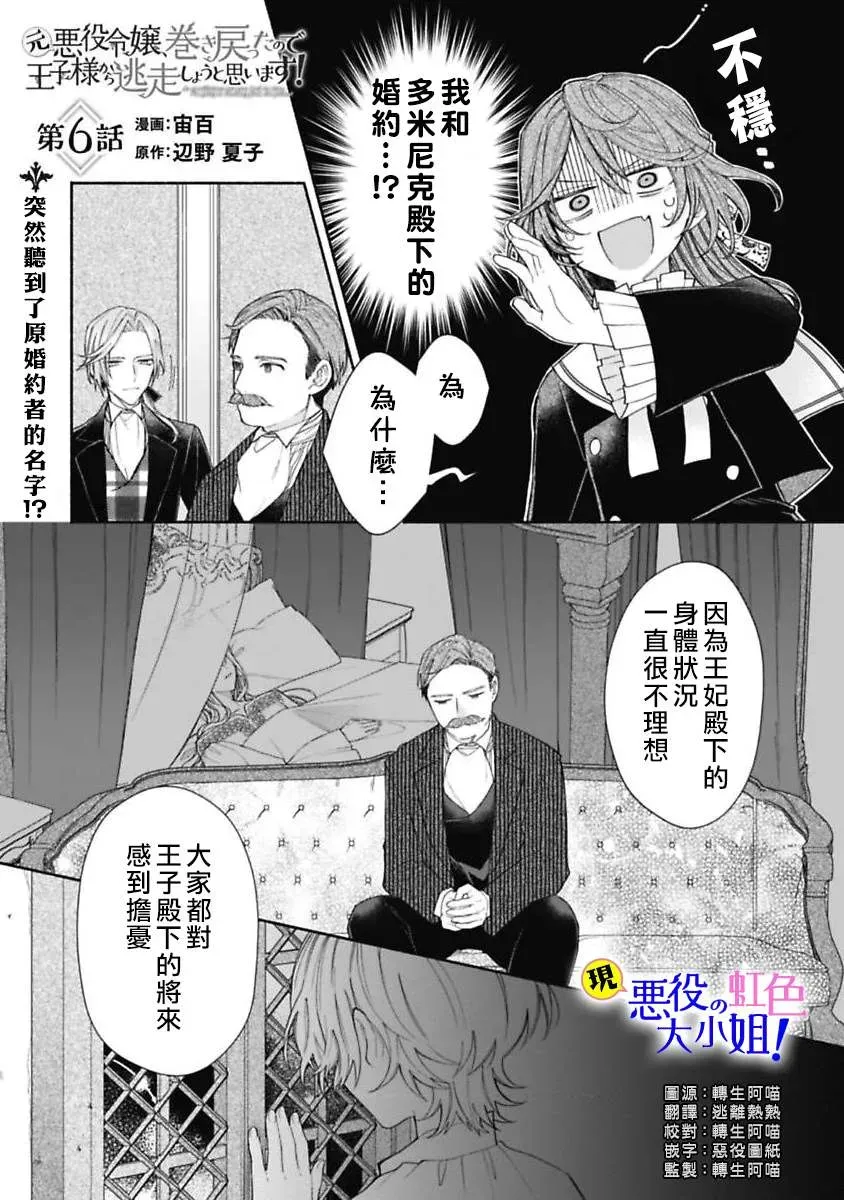 原反派千金几度轮回欲从王子大人身边逃离 第06话 第2页