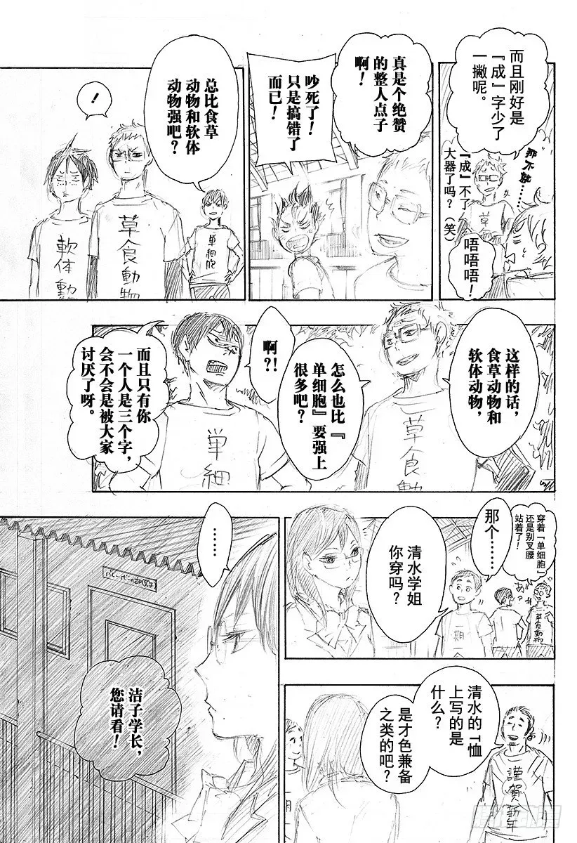 排球少年！！（番外篇） 番外2 24话特别附录漫画『T恤的幕后花絮』 第2页