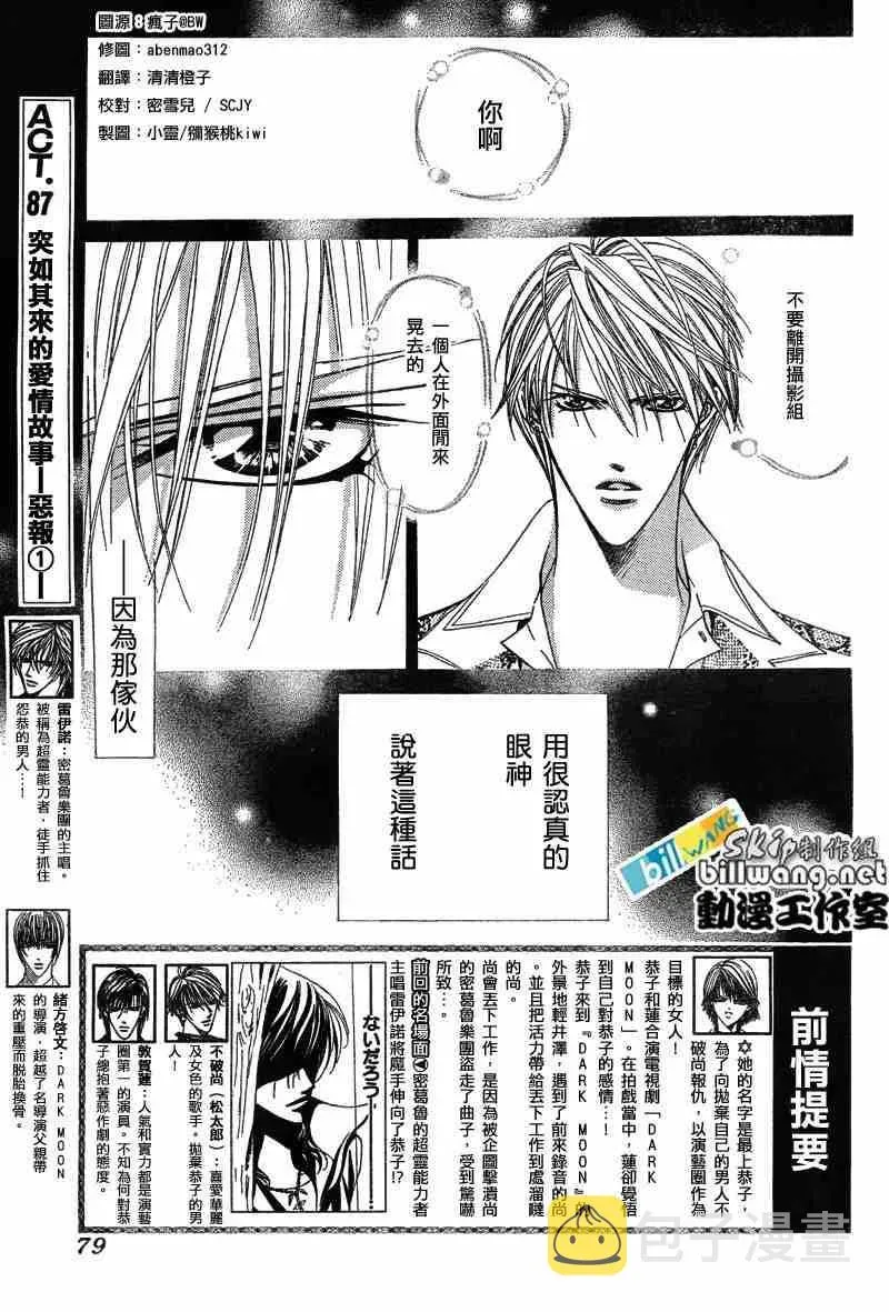 Skip Beat 下一站巨星 第87话 第2页