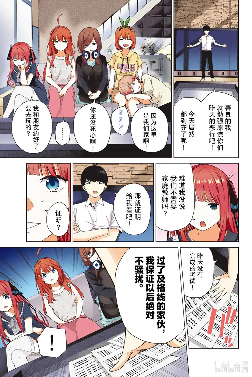 五等分的新娘 全彩版 2 家庭访问 第35页