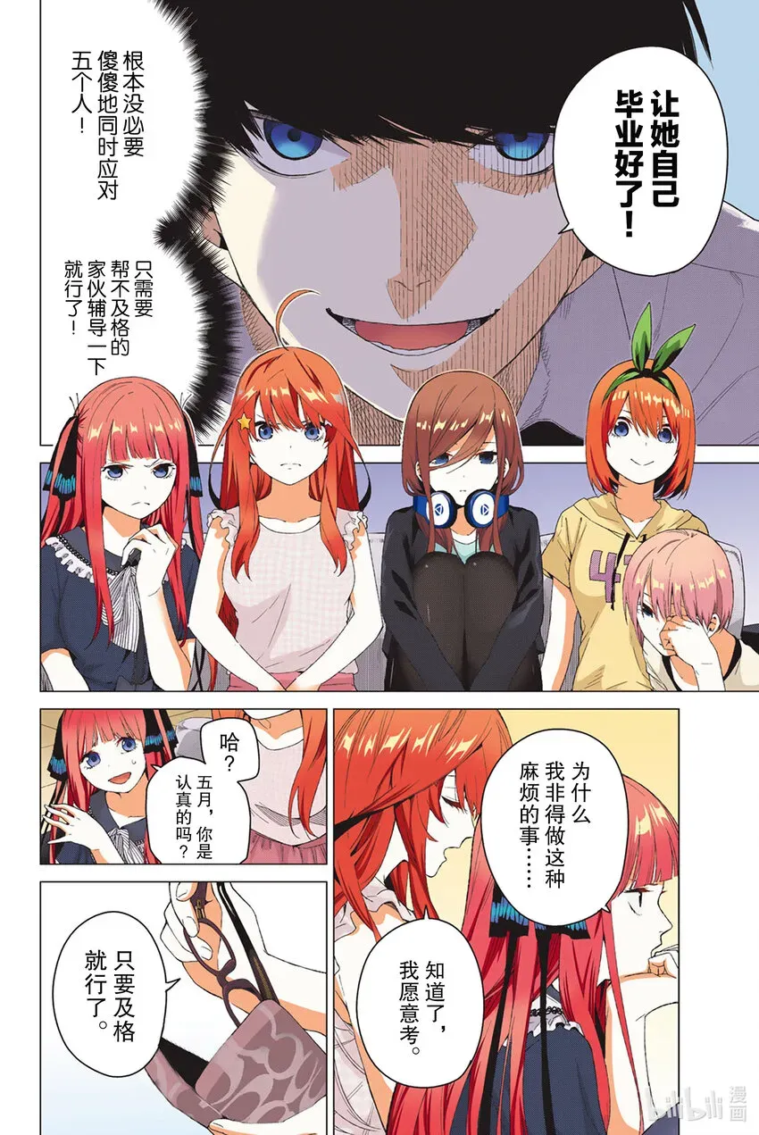 五等分的新娘 全彩版 2 家庭访问 第36页