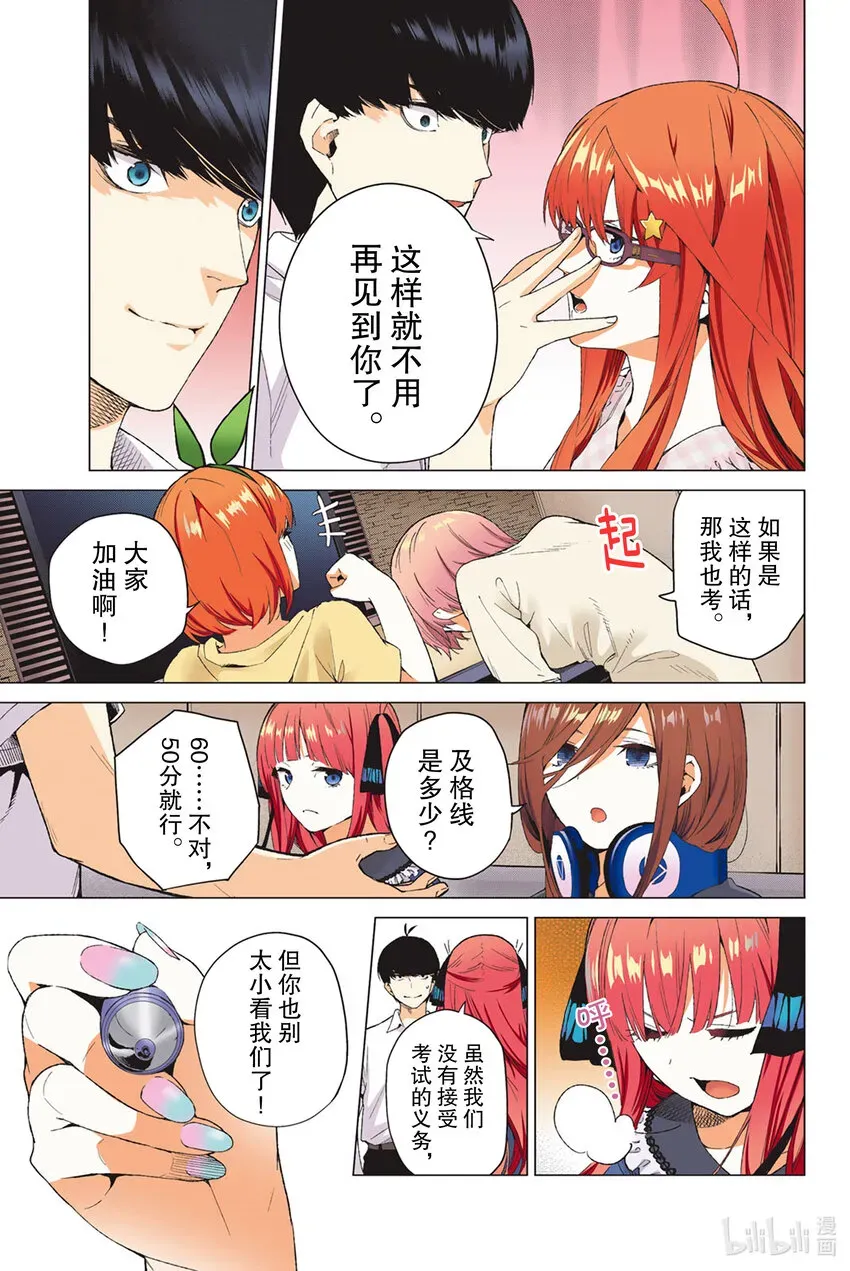 五等分的新娘 全彩版 2 家庭访问 第37页