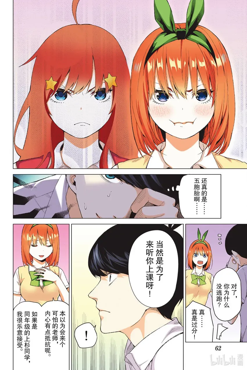 五等分的新娘 全彩版 2 家庭访问 第6页