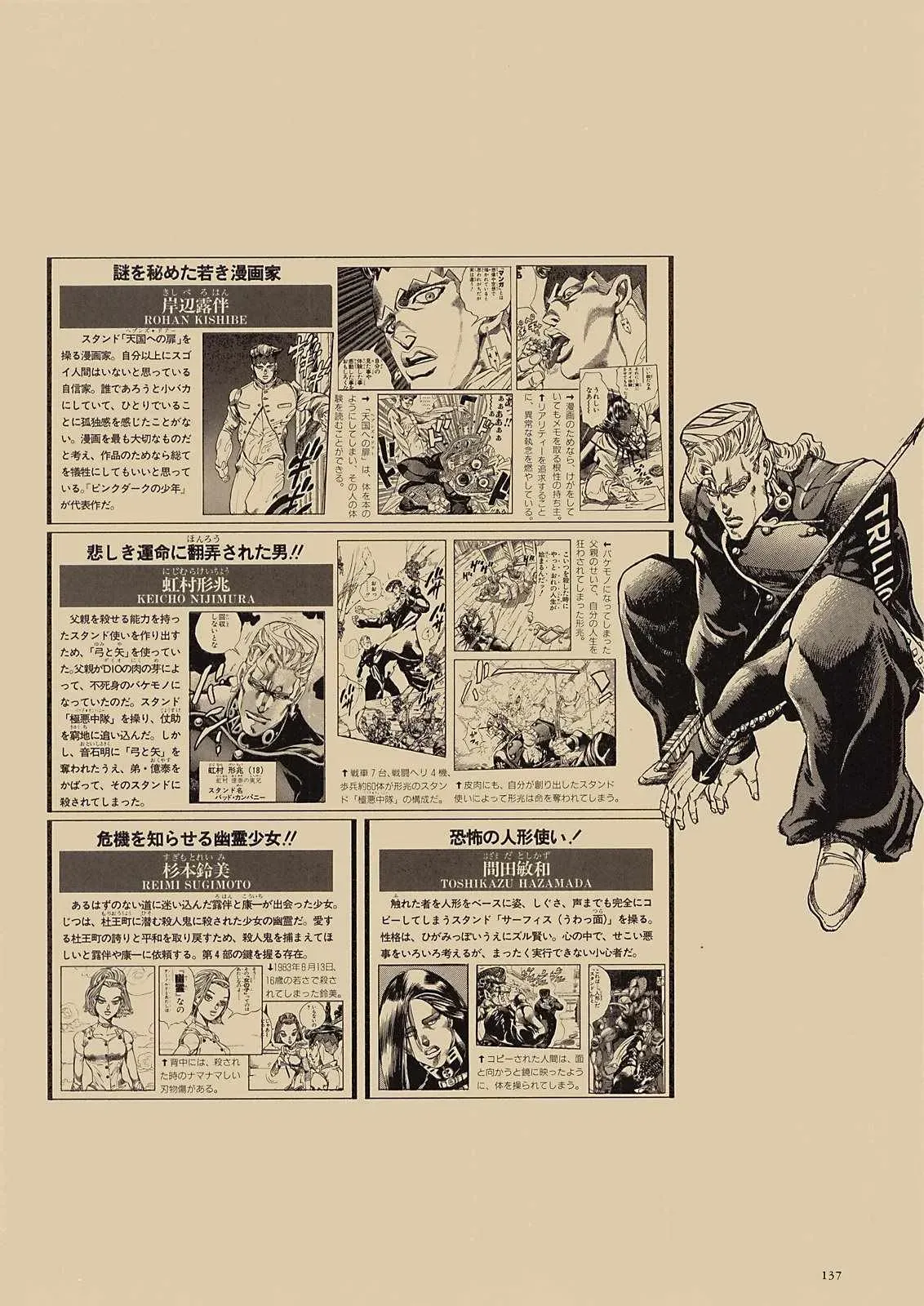 STEEL BALL RUN 奇妙冒险第08部 画集 第118页