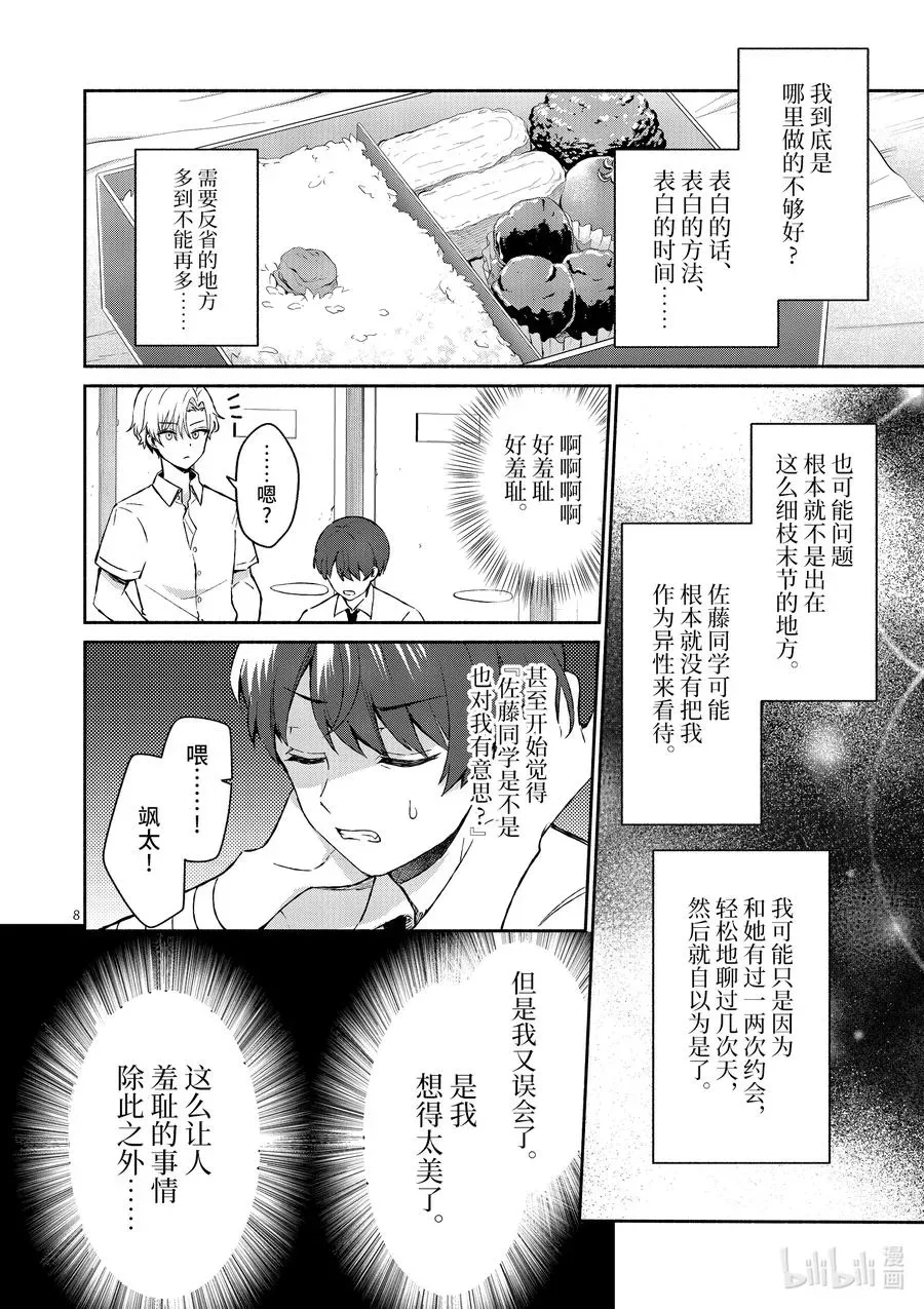 冷淡的佐藤同学只对我撒娇＠comic 16 第16话 第8页