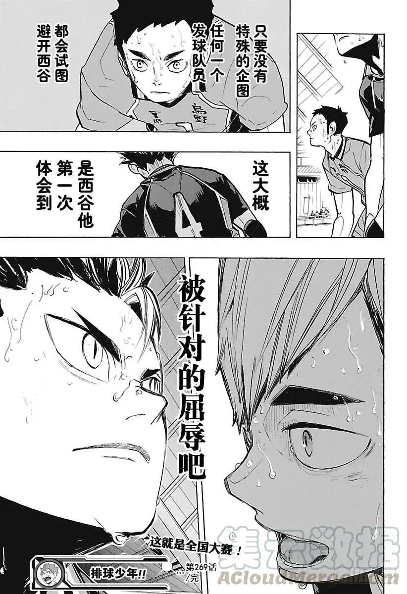 排球少年!! 第269话 球场野兽们 第19页