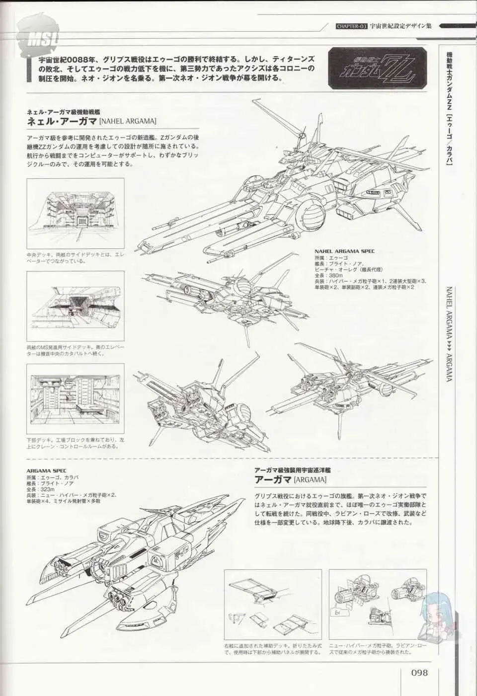 Mobile Suit Gundam - Ship amp; Aerospace Plane Encyclopedia 1话 第102页