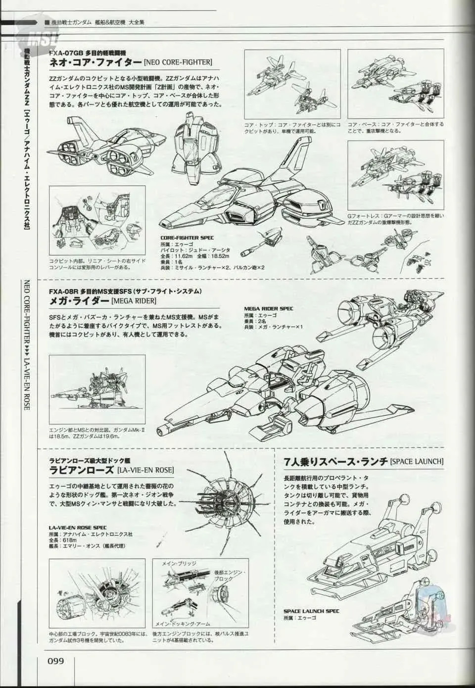 Mobile Suit Gundam - Ship amp; Aerospace Plane Encyclopedia 1话 第103页