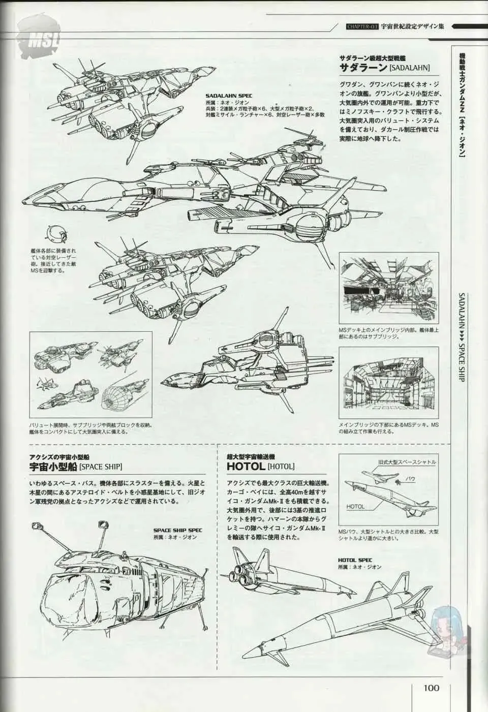 Mobile Suit Gundam - Ship amp; Aerospace Plane Encyclopedia 1话 第104页