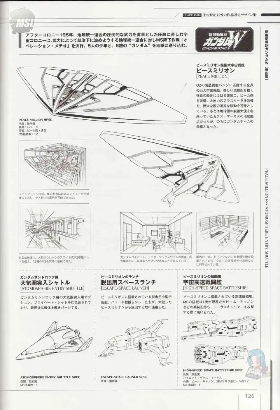 Mobile Suit Gundam - Ship amp; Aerospace Plane Encyclopedia 1话 第130页