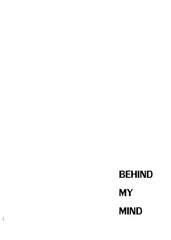 behind my mind 第1话 短篇 第14页