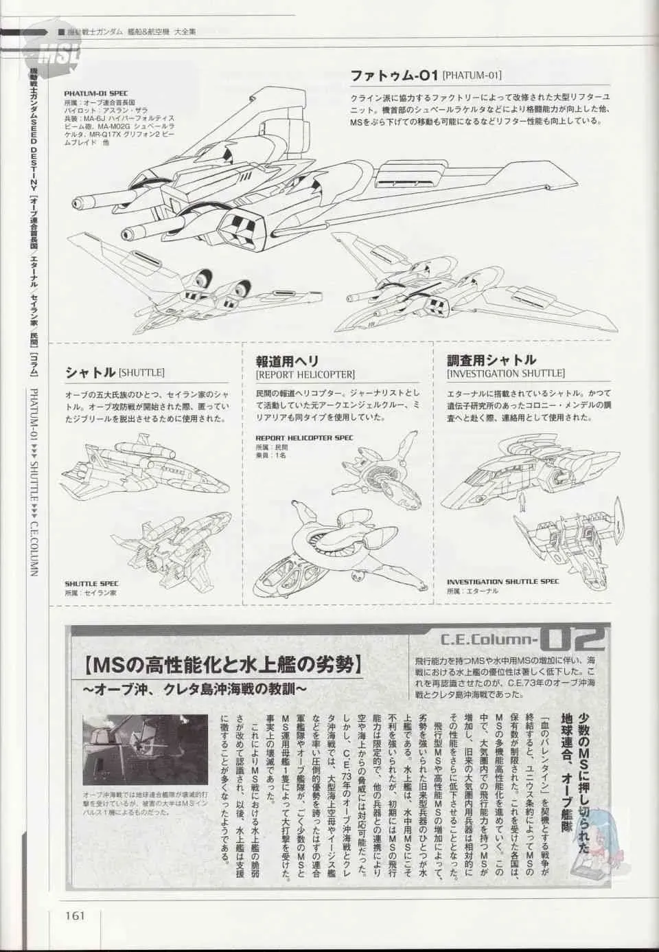 Mobile Suit Gundam - Ship amp; Aerospace Plane Encyclopedia 1话 第165页