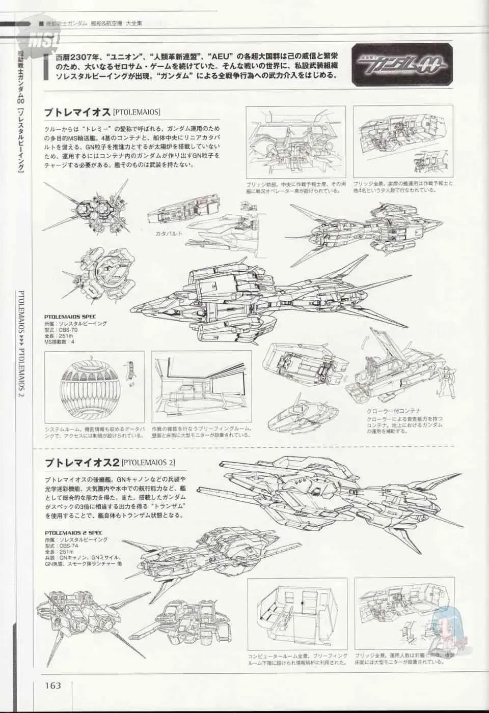 Mobile Suit Gundam - Ship amp; Aerospace Plane Encyclopedia 1话 第167页