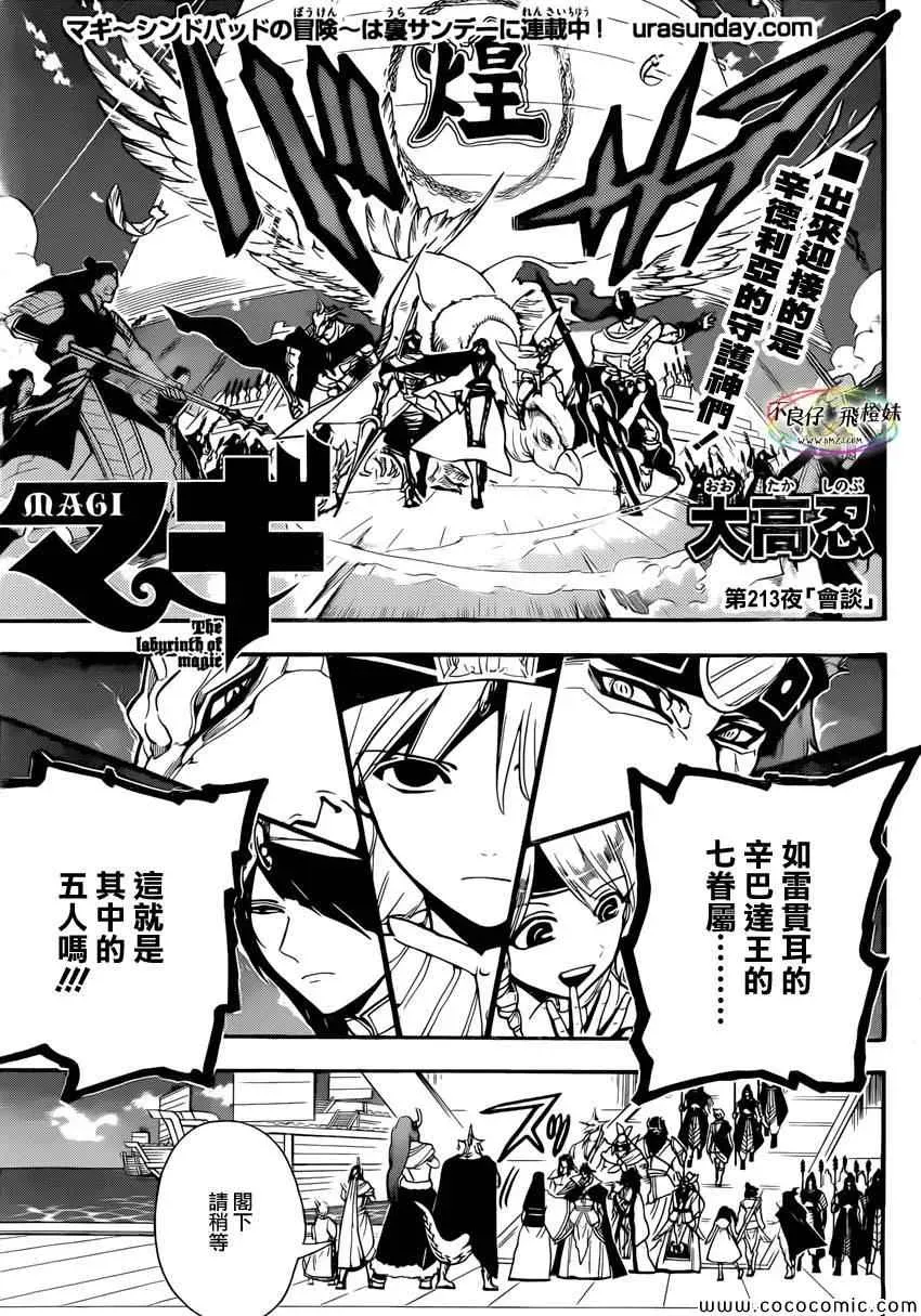 魔笛MAGI 第213话 第2页