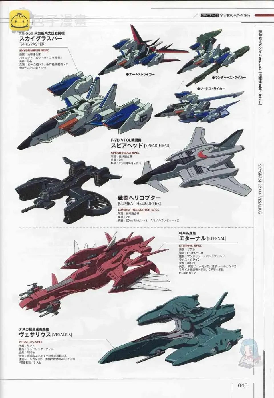 Mobile Suit Gundam - Ship amp; Aerospace Plane Encyclopedia 1话 第44页