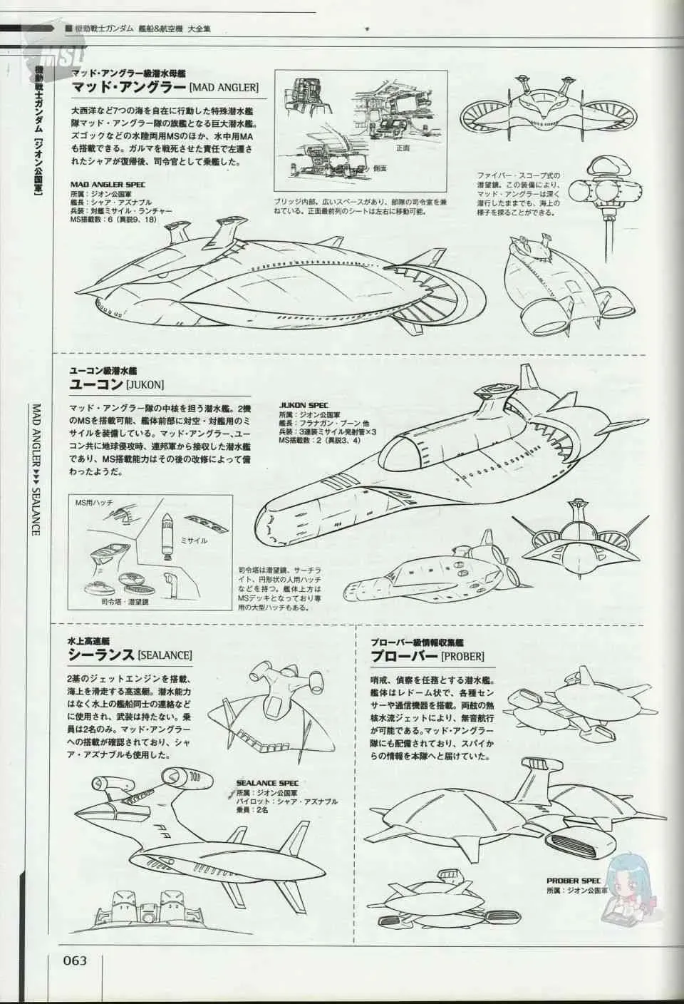 Mobile Suit Gundam - Ship amp; Aerospace Plane Encyclopedia 1话 第67页