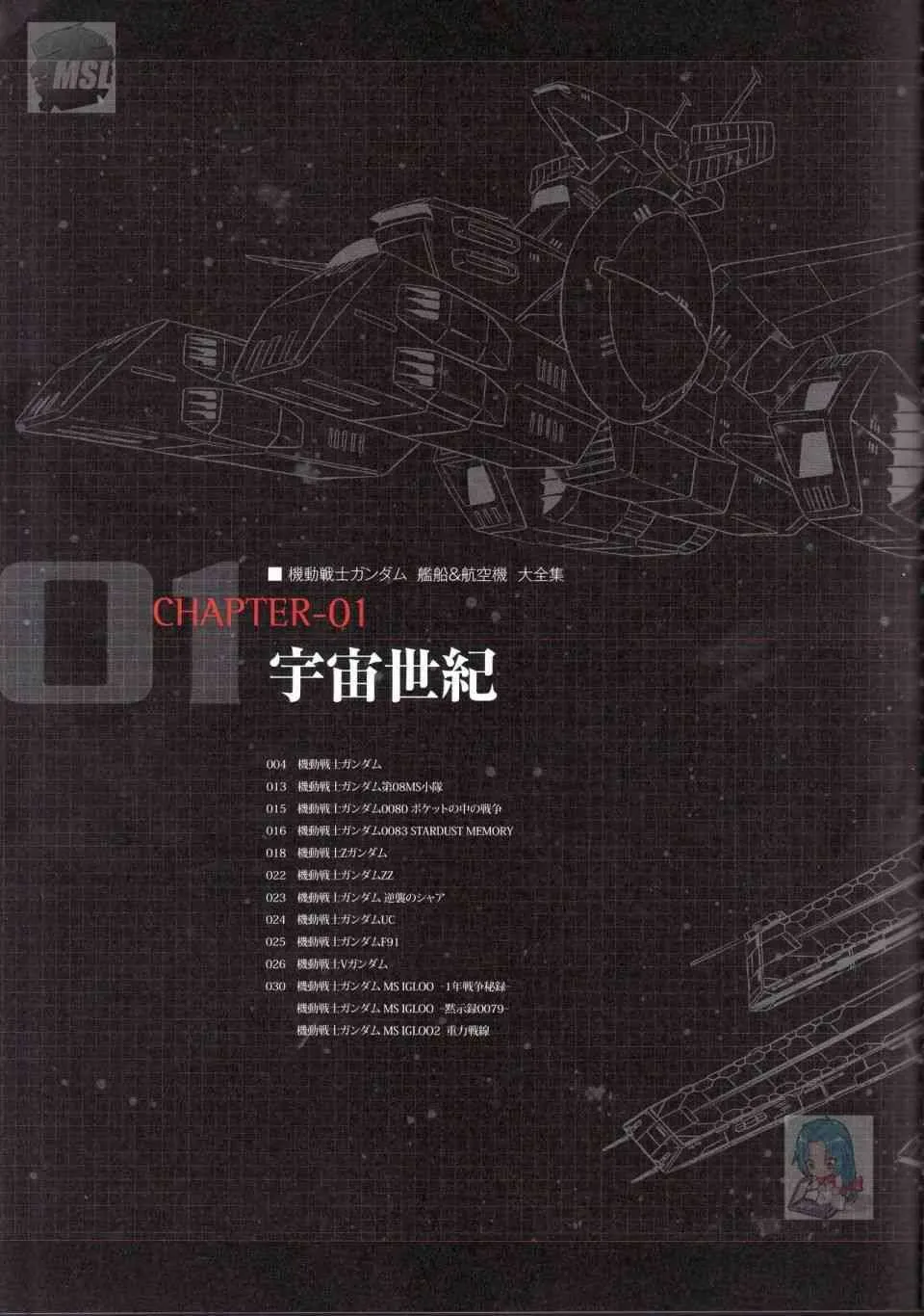 Mobile Suit Gundam - Ship amp; Aerospace Plane Encyclopedia 1话 第7页