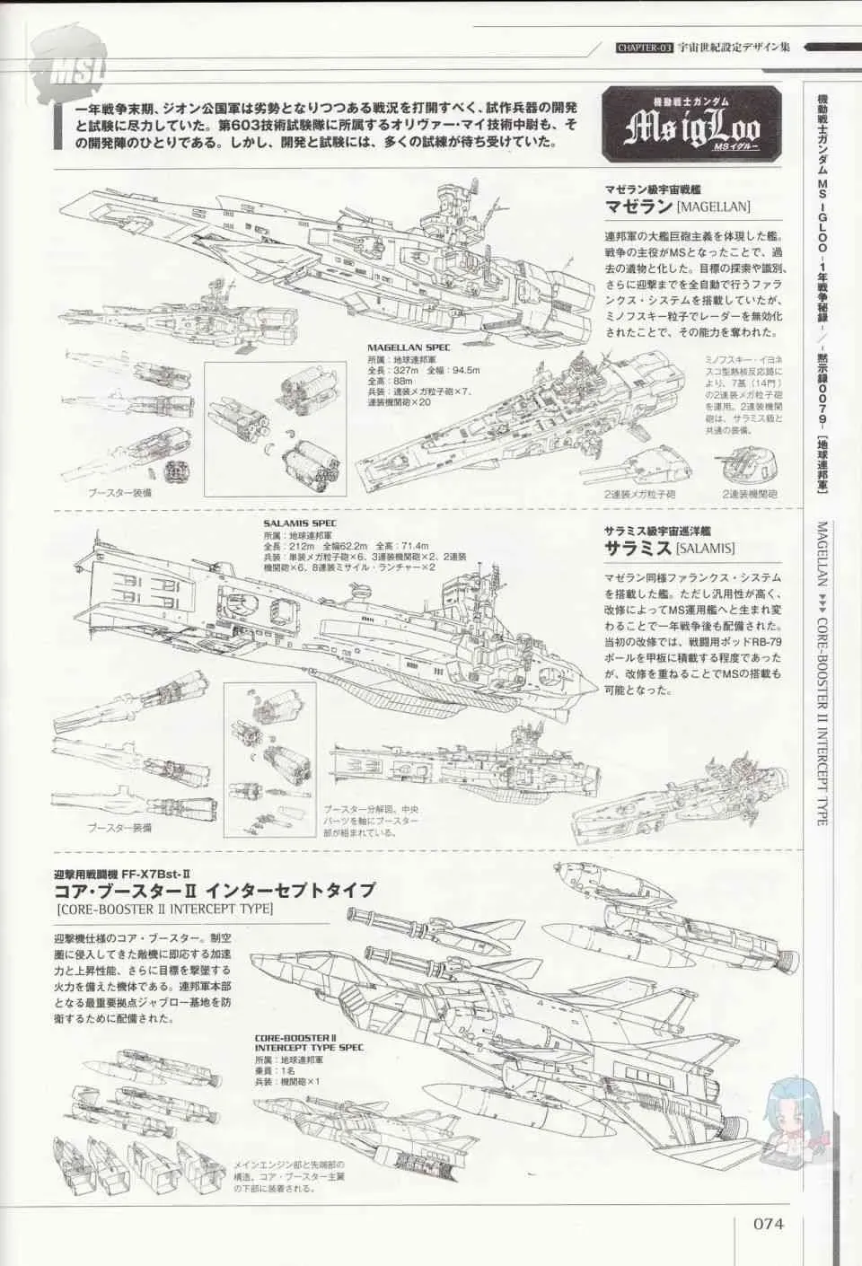 Mobile Suit Gundam - Ship amp; Aerospace Plane Encyclopedia 1话 第78页