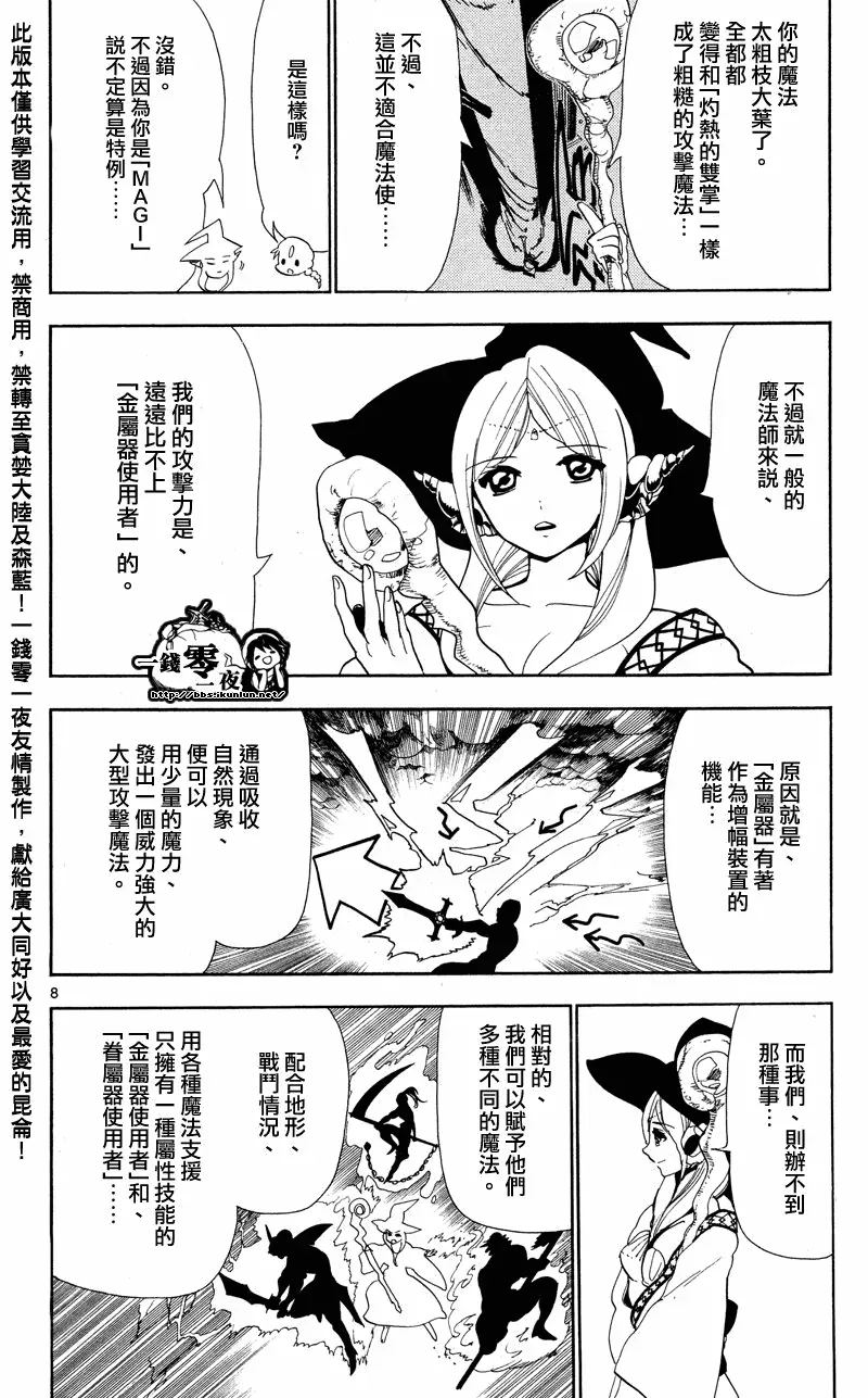 魔笛MAGI 第83话 第8页