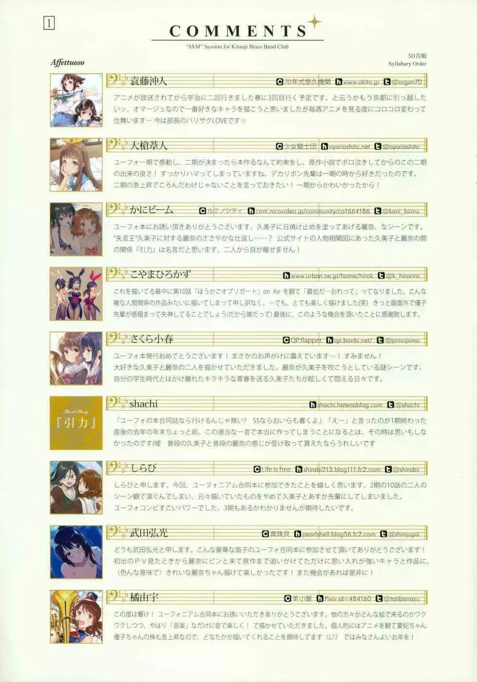 Jam Sound！Euphonium 2nd Season Collaboration Fanbook 第1话 第29页