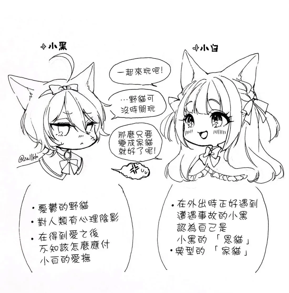 被过分调戏而小鹿乱撞的黑猫的故事 第1话 第10页