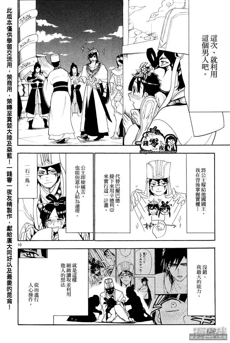 魔笛MAGI 第85话 犯人是？ 第10页