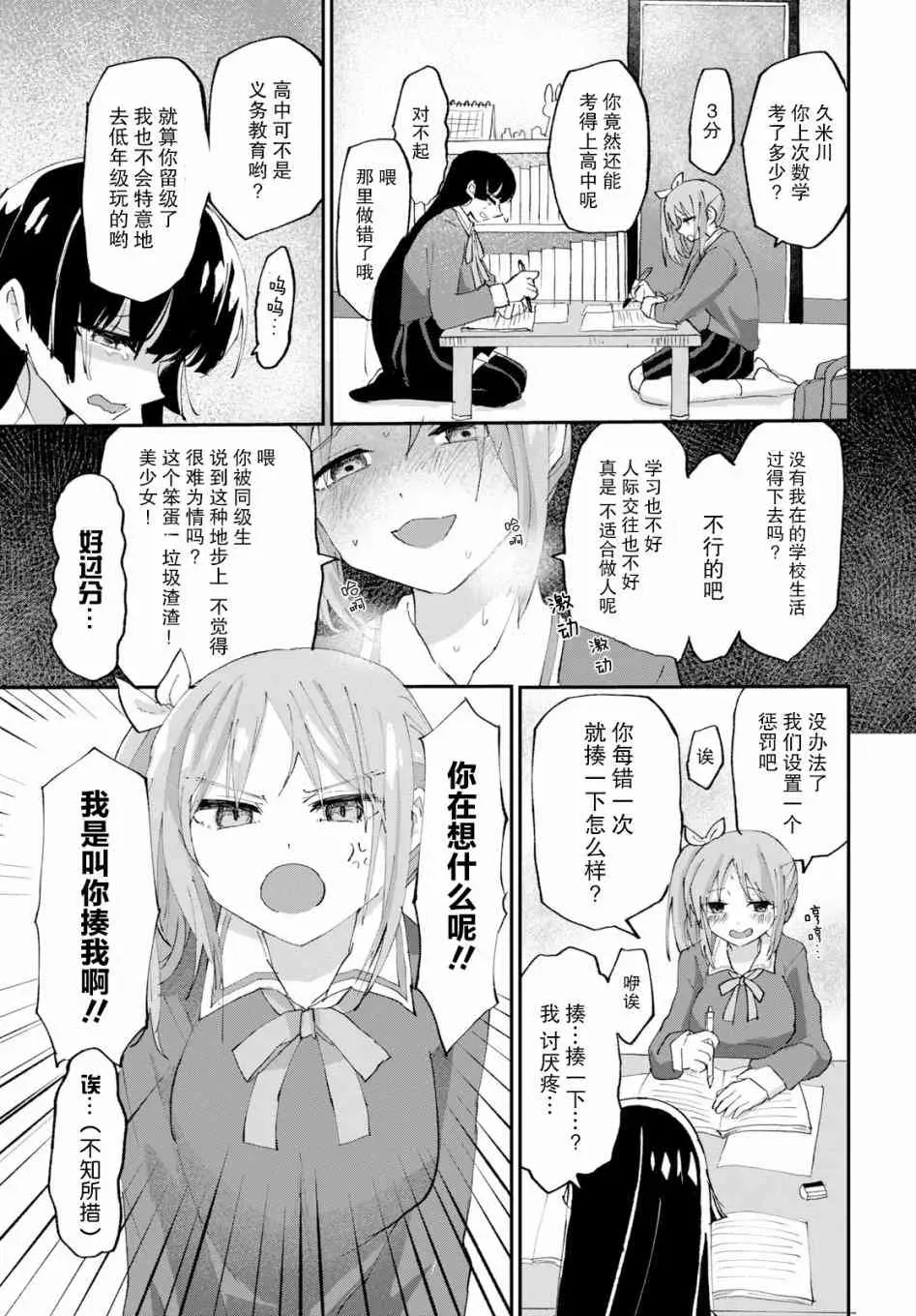 抖M女子与大失所望女王大人 2话 第3页