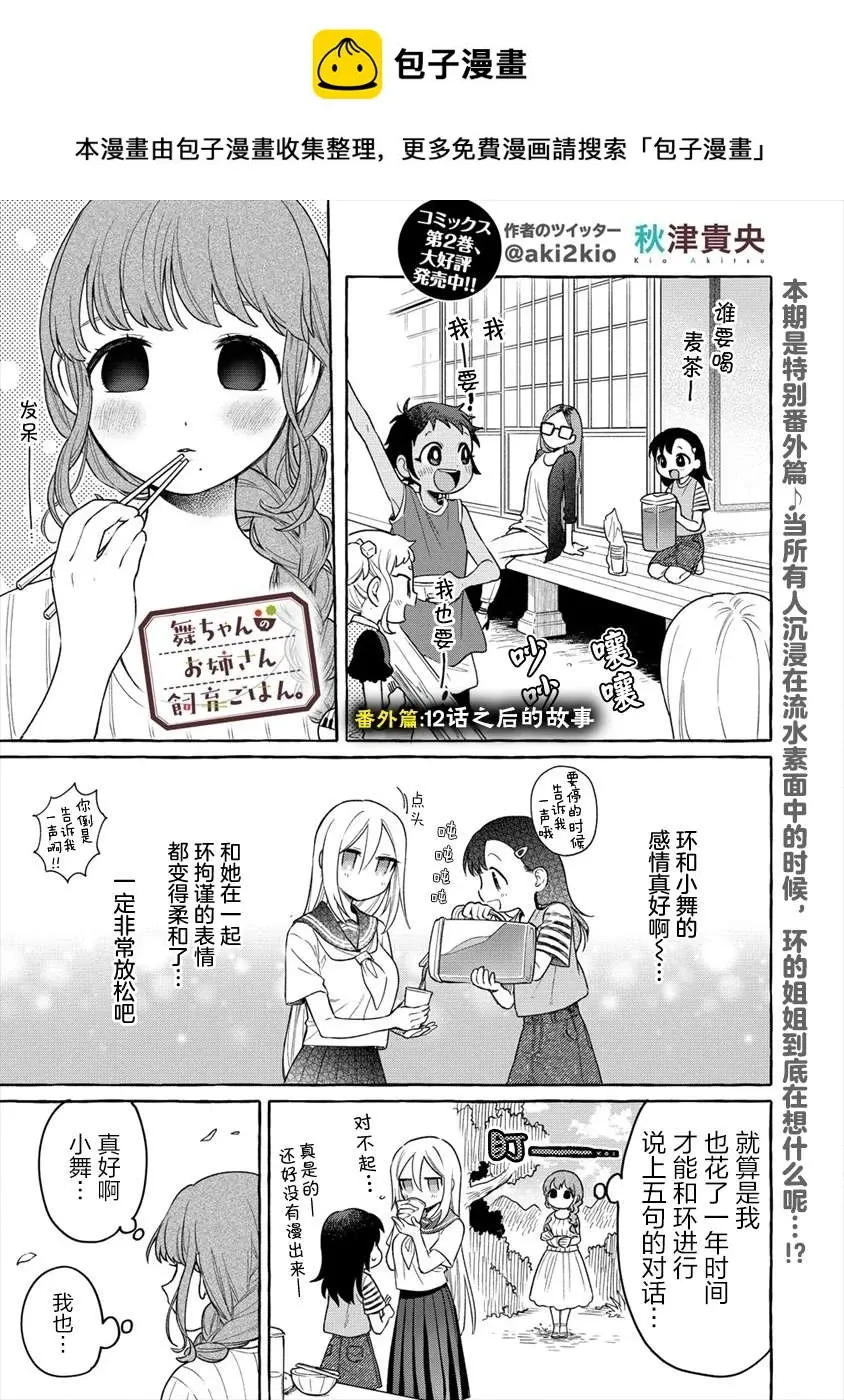 小舞给大姐姐的投食日记。 第13.5话 第1页