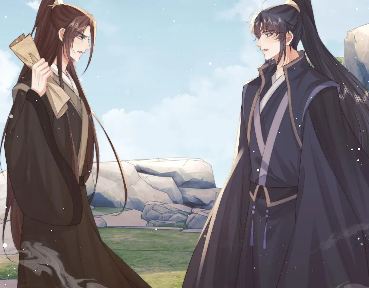 独占病美人师尊 第75话 争吵 第57页