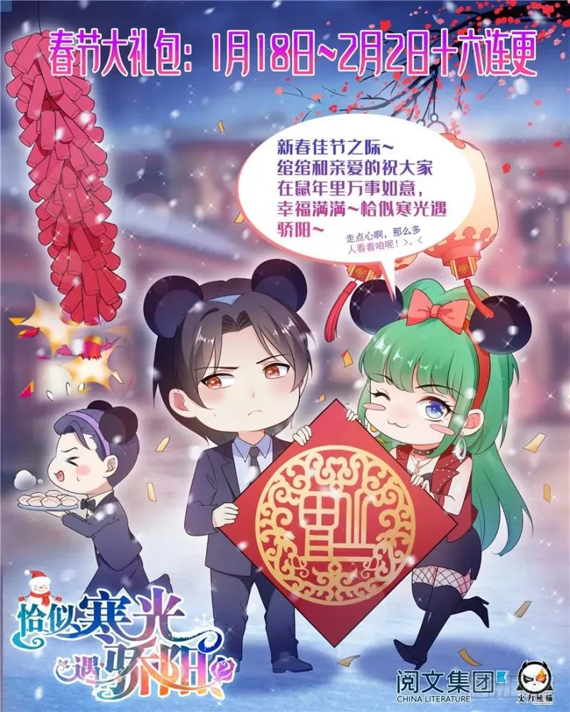 恰似寒光遇骄阳 新年快乐 第1页